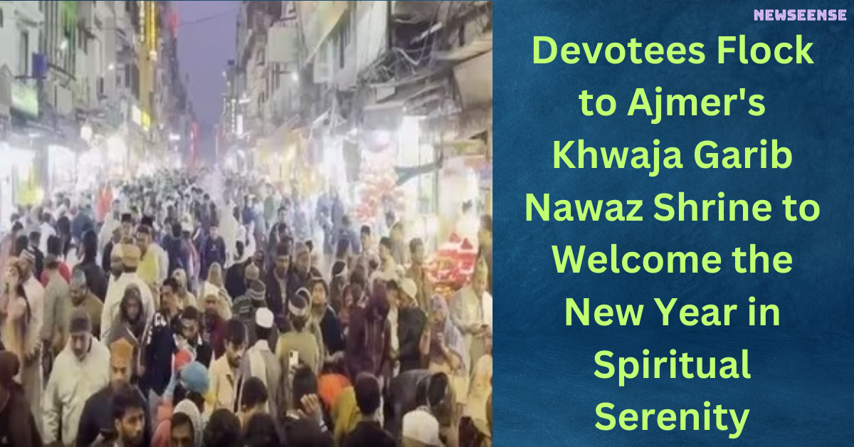 Devotees Flock to Ajmer's Khwaja Garib Nawaz Shrine to Welcome the New Year in Spiritual Serenity