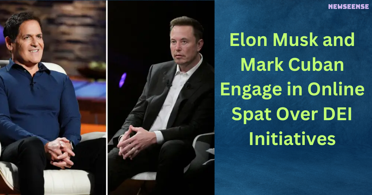 Elon Musk and Mark Cuban Engage in Online Spat Over DEI Initiatives