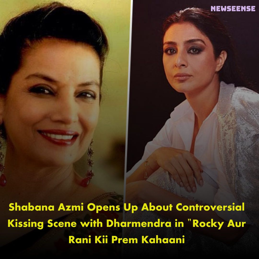 Shabana Azmi Opens Up About Controversial Kissing Scene with Dharmendra in "Rocky Aur Rani Kii Prem Kahaani