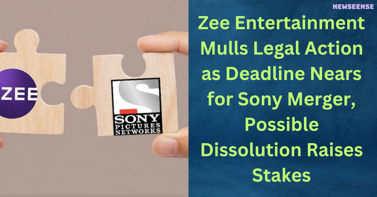 Zee Entertainment Mulls Legal Action as Deadline Nears for Sony Merger, Possible Dissolution Raises Stakes