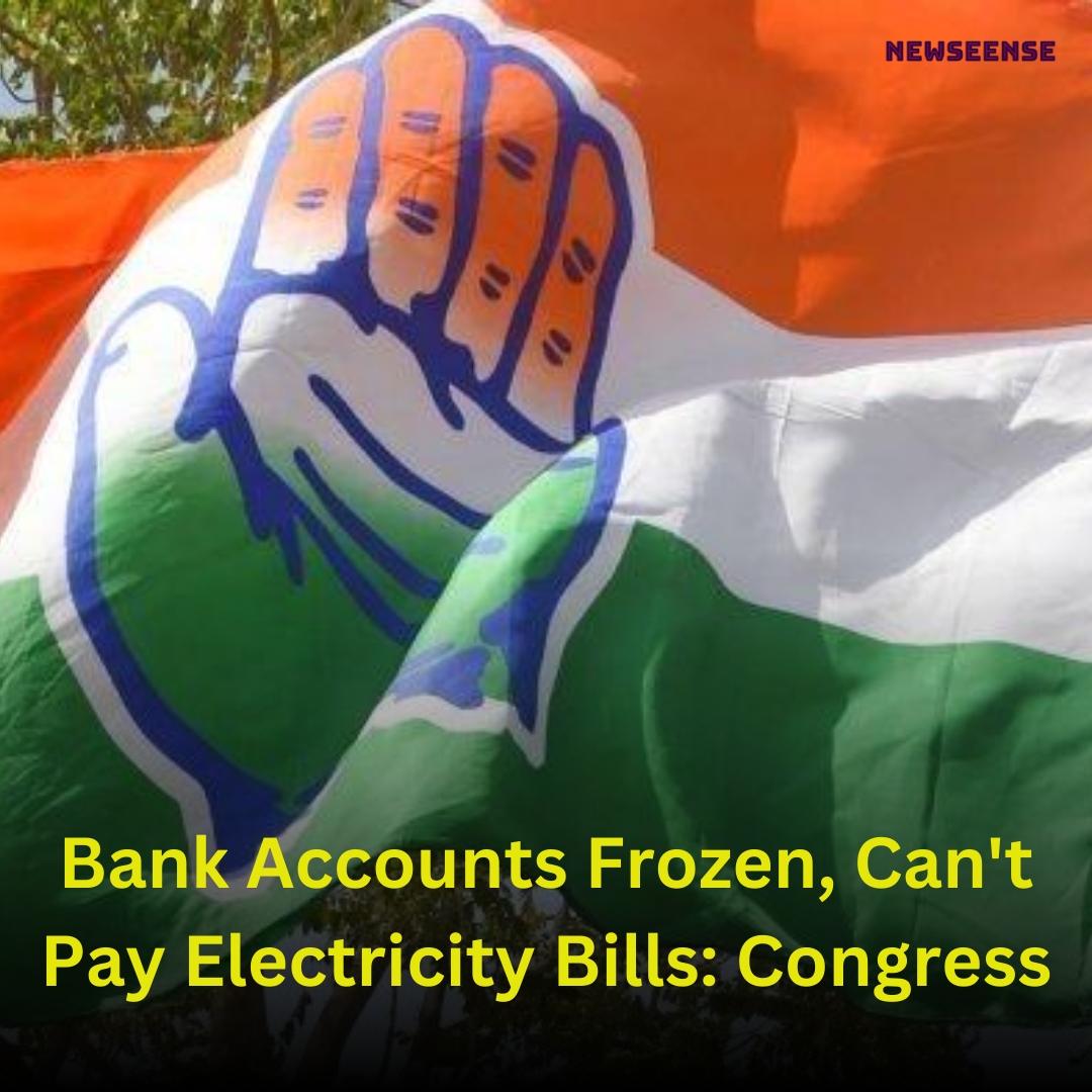 Bank Accounts Frozen, Can't Pay Electricity Bills: Congress