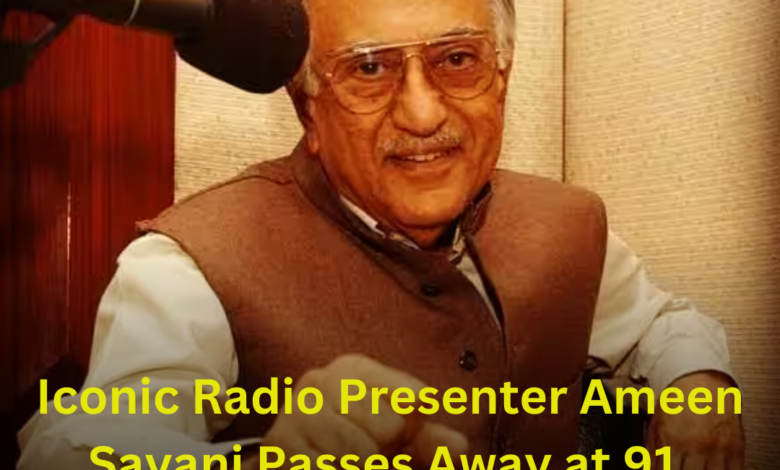 Iconic Radio Presenter Ameen Sayani Passes Away at 91, Leaving a Legacy of Melodious Memories