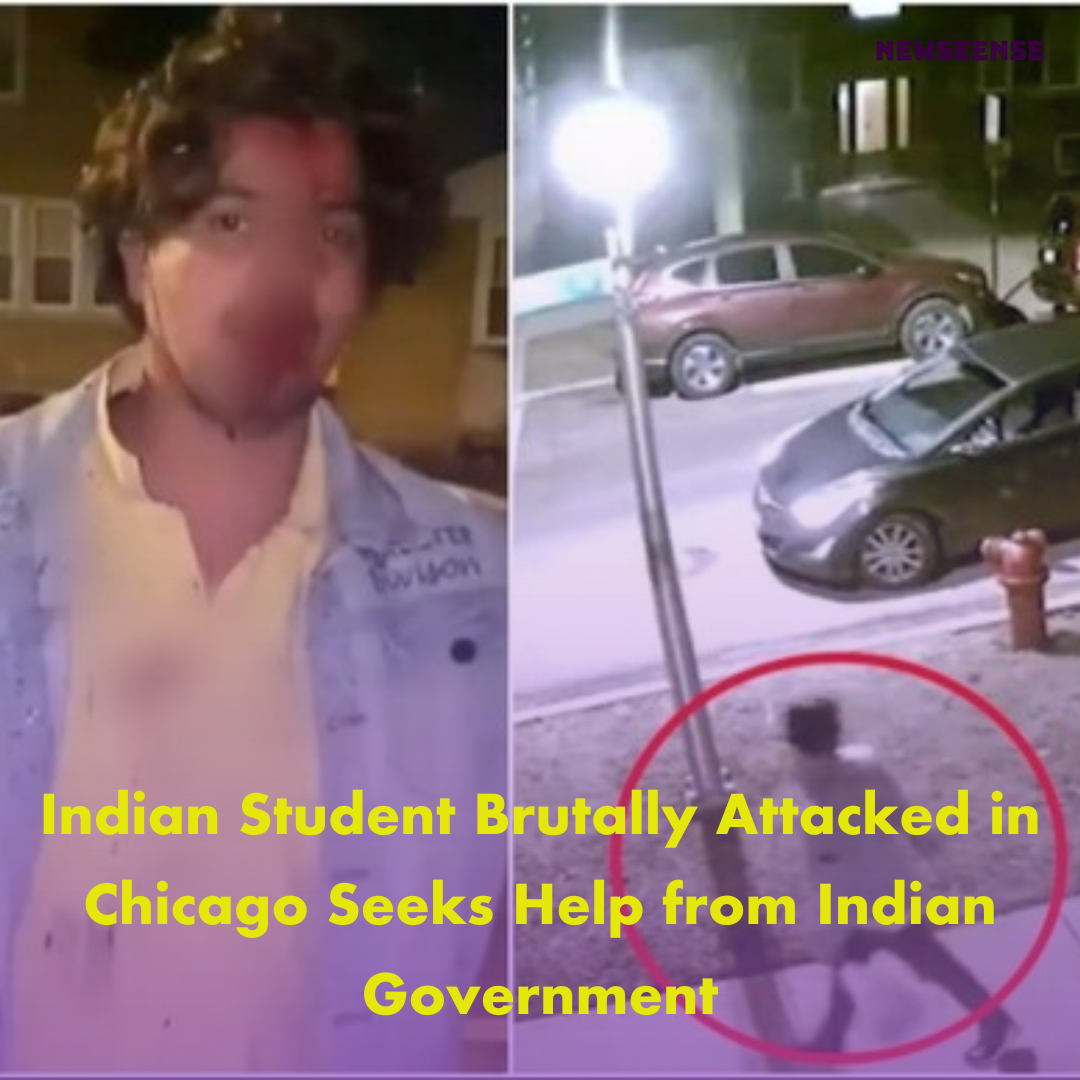 Indian Student Brutally Attacked in Chicago Seeks Help from Indian Government