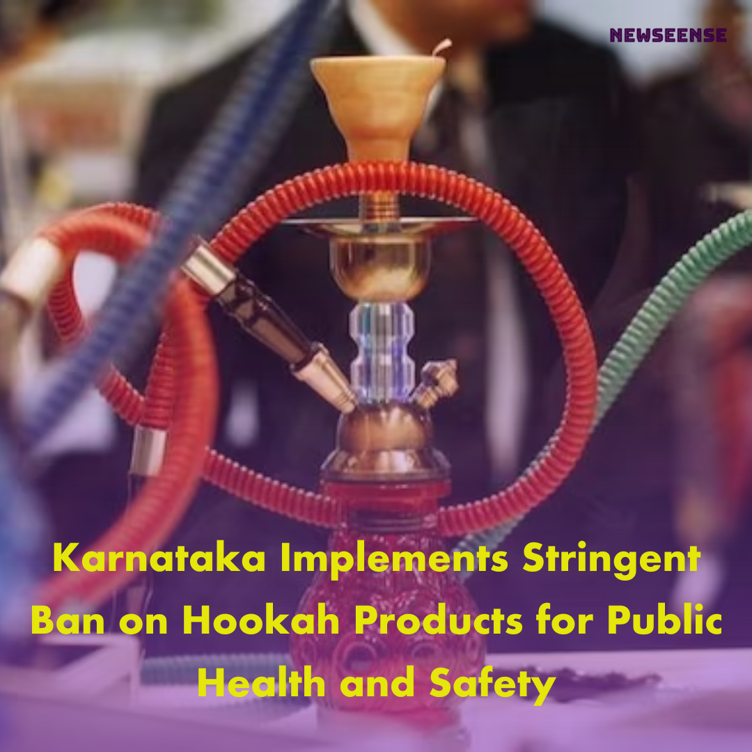 Karnataka Implements Stringent Ban on Hookah Products for Public Health and Safety