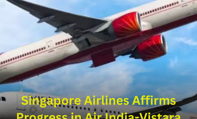 Singapore Airlines Affirms Progress in Air India-Vistara Merger, Awaits Regulatory Approvals