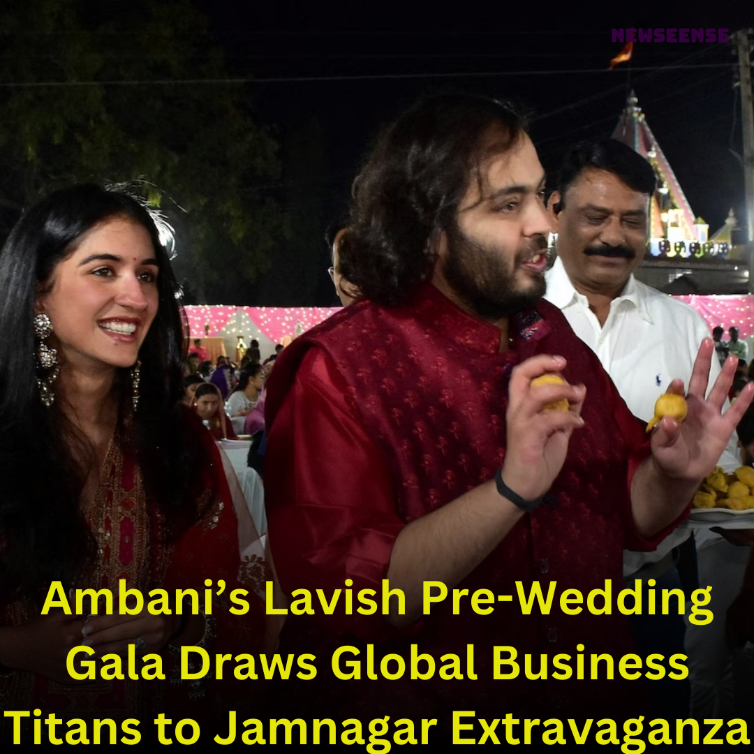 Ambani’s Lavish Pre-Wedding Gala Draws Global Business Titans to Jamnagar Extravaganza