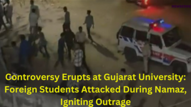 Controversy Erupts at Gujarat University: Foreign Students Attacked During Namaz, Igniting Outrage