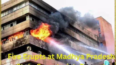 Fire Erupts at Madhya Pradesh State Secretariat, Prompt Response by Firefighters Prevents Casualties