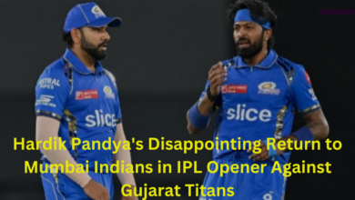 Hardik Pandya's Disappointing Return to Mumbai Indians in IPL Opener Against Gujarat Titans