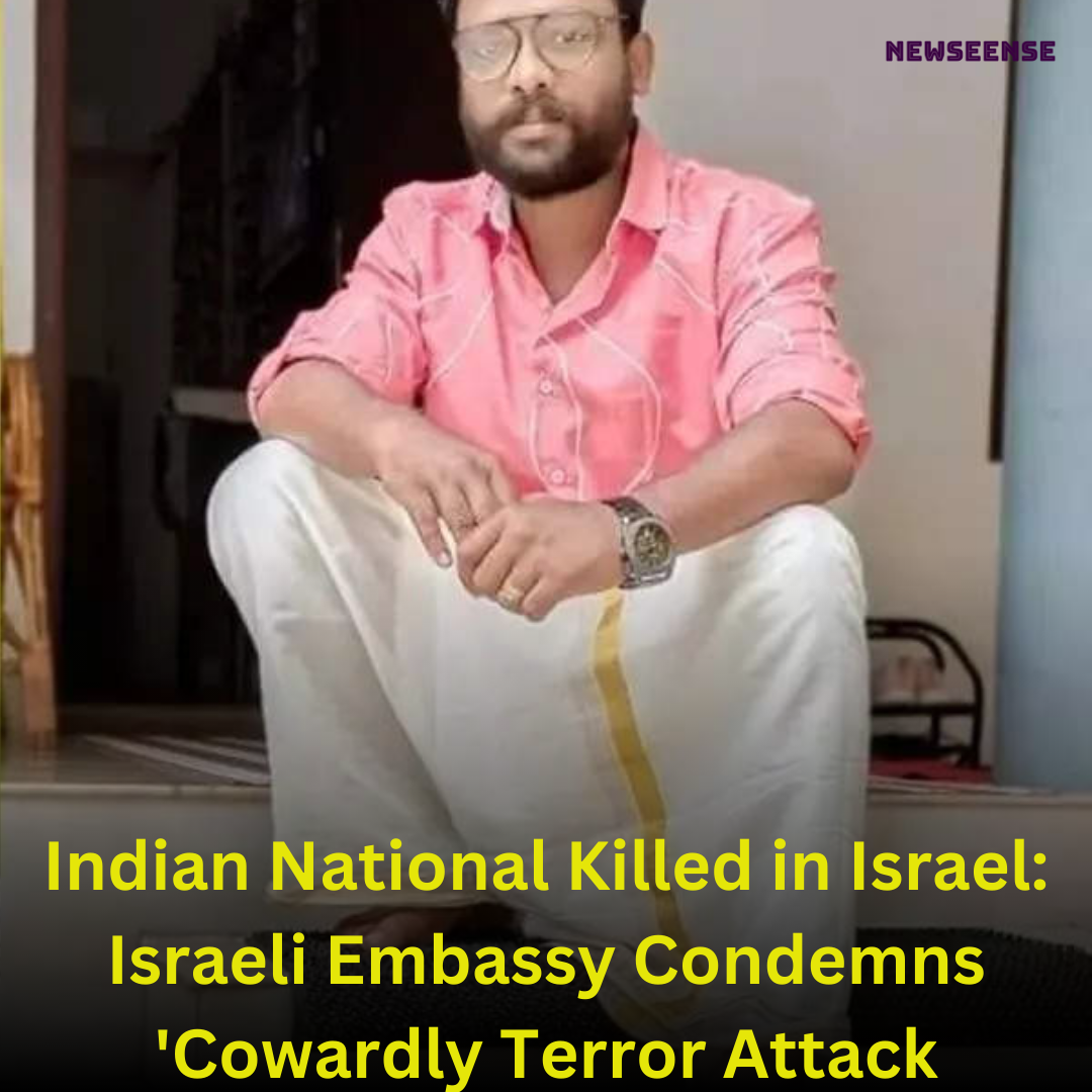 Indian National Killed in Israel: Israeli Embassy Condemns 'Cowardly Terror Attack