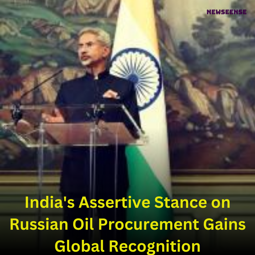 India's Assertive Stance on Russian Oil Procurement Gains Global Recognition