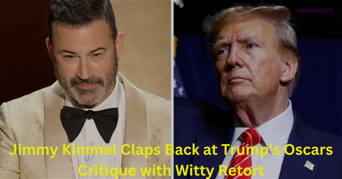 Jimmy Kimmel Claps Back at Trump's Oscars Critique with Witty Retort