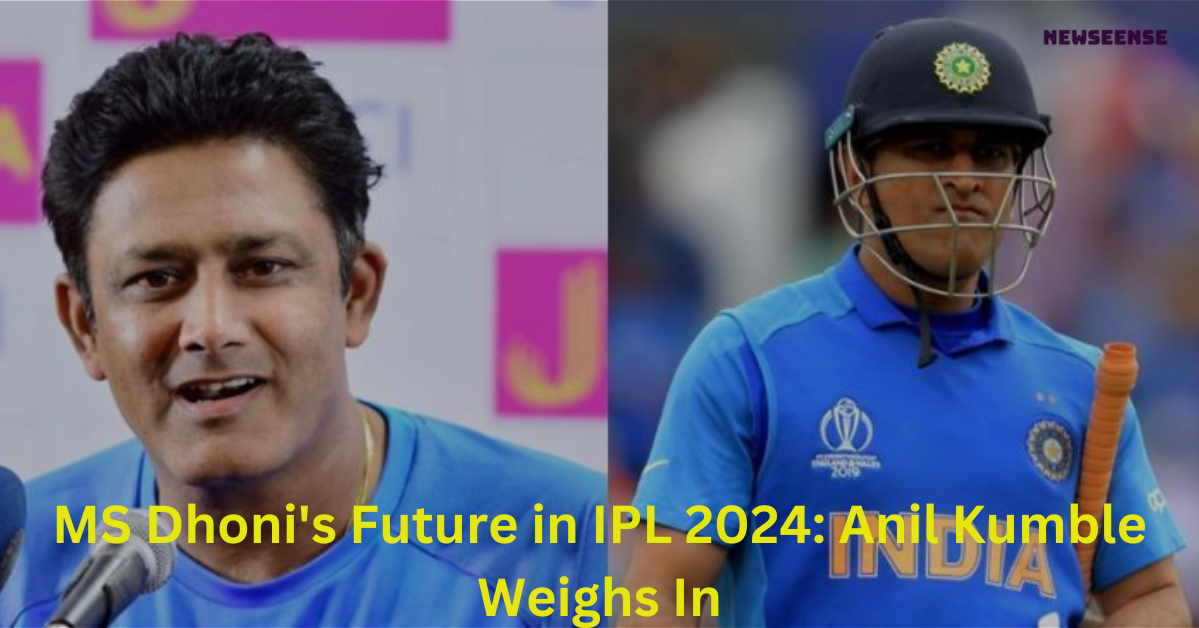 MS Dhoni's Future in IPL 2024: Anil Kumble Weighs In