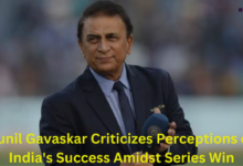 Sunil Gavaskar Criticizes Perceptions of India's Success Amidst Series Win